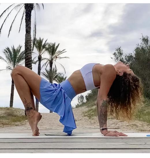 百褶运动短裙(内衬运动短裤) 商品图0