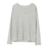 Famecoco基础款圆领长袖打底针织衫女套头纯色薄毛衣FAC1DB019 商品缩略图7