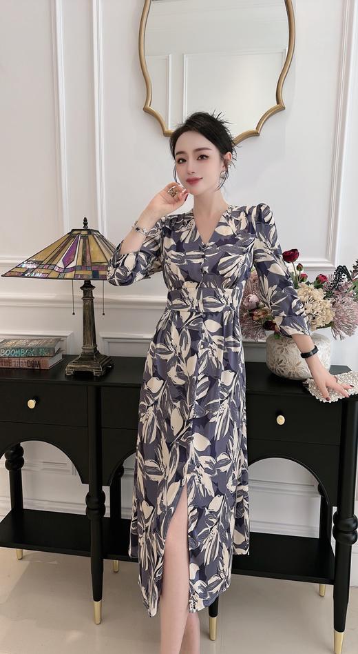 -紫菂色连衣裙HJ1S65 商品图3