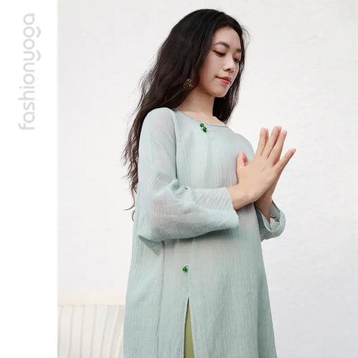 凡圣瑜伽新中式禅风裙外搭 FM14390 商品图8