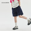 cicochild24夏季新款女童不落色牛仔短裤儿童轻盈柔软全棉五分裤 商品缩略图0
