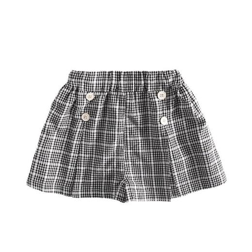 女童半身裙夏季薄款宝宝韩版格子裙百搭小童裙子夏装儿童公主裙裤 商品图4