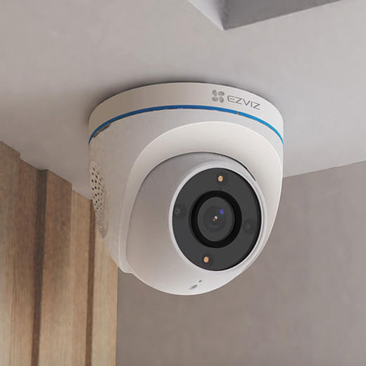 萤石 智能智能半球摄像机 CS-CTQ4H 智能家用摄像机 商品图1