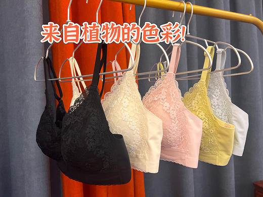 清仓！内衬温感葡萄籽养肤维C~无钢圈聚拢蕾丝文胸 不退不换~ 商品图7