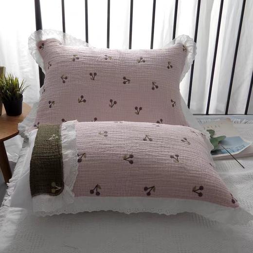 枕巾纯棉花边枕巾 商品图3