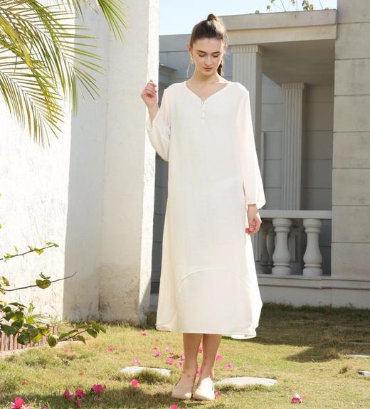 24春夏新款云落禅修连体裙 商品图2