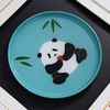 子佩集纯手工制作熊猫系列银花丝珐琅掐丝挂画(含框 手工定制预售 20天出货)大师工坊原创设计2403 商品缩略图3