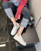 新品厚底单层皮大口休闲小白鞋813B41531（W） 商品缩略图2