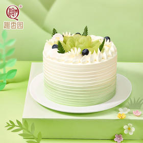 阳光玫瑰乳酪动物奶油蛋糕6寸高款