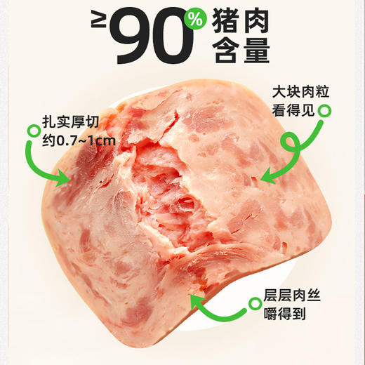 【南京提货券300-500】苏食黑猪午餐肉300g3盒 商品图2