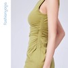 凡圣瑜伽侧腰抽褶修身连衣裙 FC14521 商品缩略图9
