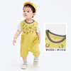 巴拉巴拉宝宝连体衣婴儿衣服哈衣爬服新款夏装假两件时髦舒适 商品缩略图3