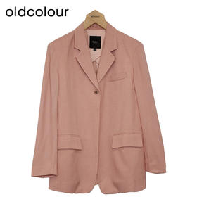oldcolour白色西装春季新款设计感小众宽松休闲外套女HP15048505