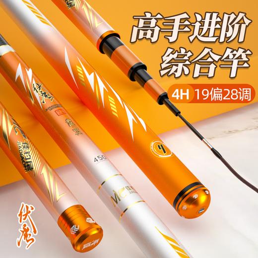 佳钓尼伏魔典藏4代4号综合轻量鱼竿手竿超硬鲫鱼鲤鱼钓鱼竿台钓竿 商品图0