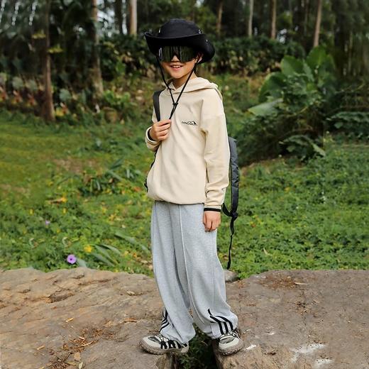 龙之涵 亲子款“小格雷”两穿运动卫裤 婴幼儿A类标准 100-185码2色可选 商品图6