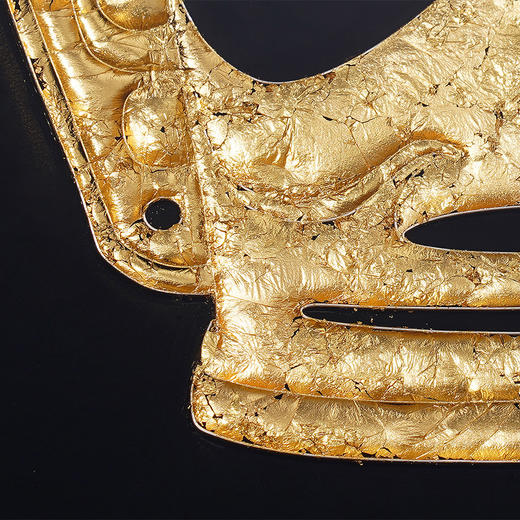 子佩集纯手工制作三星堆系列银花丝金箔珐琅掐丝挂画(含框 手工定制预售 20天出货)大师工坊原创设计2403 商品图7