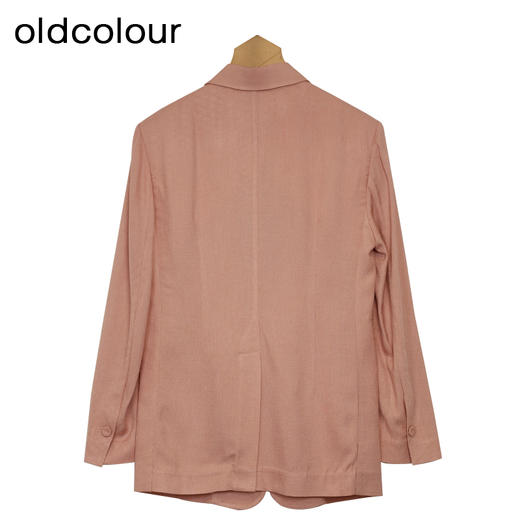 oldcolour白色西装春季新款设计感小众宽松休闲外套女HP15048505 商品图1