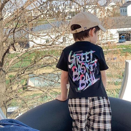 男童T恤夏季薄款宝宝韩版上衣小童卡通印花衣服夏装短袖儿童体恤a 商品图3