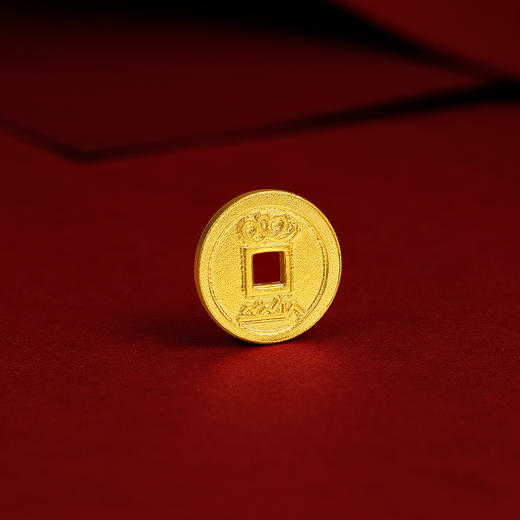 周六福黄金金币计价足金五帝钱币投资金饰纪念币收藏送女友礼物 商品图4