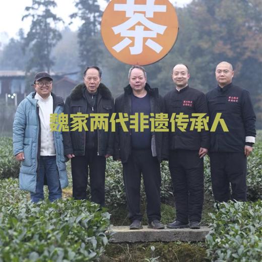 【2026年春茶-手工蒙顶甘露！一茶难求！魏久淞亲制】毛伟人同款 五代非遗传承 手工炭烘温性绿茶 温而阻疾 商品图12
