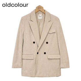 oldcolour纯色西装春季新款高级气质通勤休闲宽松外套女P11048405