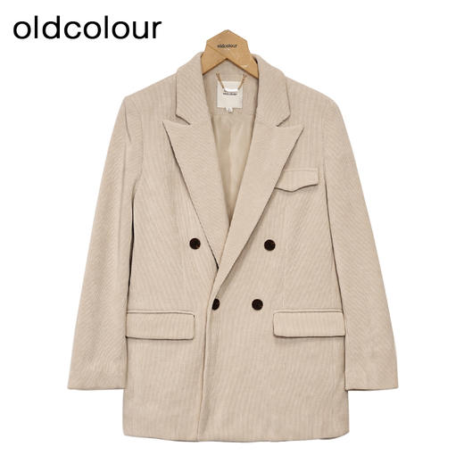 oldcolour纯色西装春季新款高级气质通勤休闲宽松外套女P11048405 商品图0