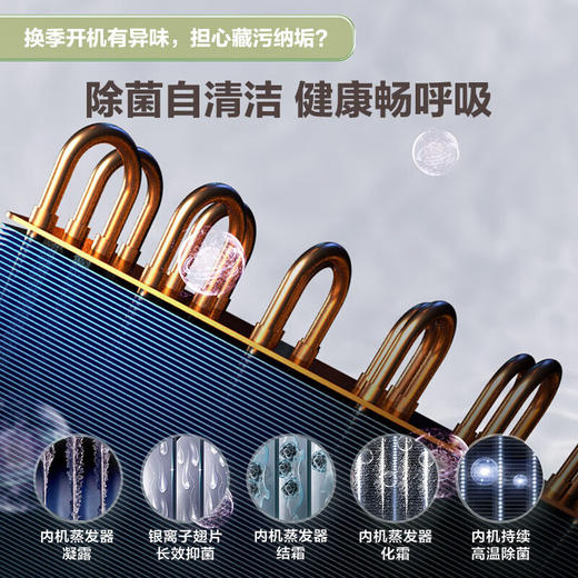 海尔（Haier）云清 中央空调 风管机一拖一 1.5匹嵌入式空调 变频一级 纤薄机身 全直流变频 高温自清洁 15秒极速制冷 KFRd-35NW/72ECA81A 商品图2