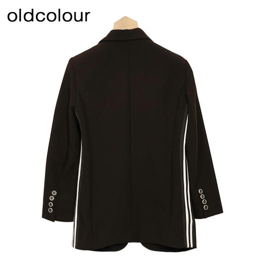 oldcolour纯色西装外套春季新款直筒高级休闲气质西服女P11048187 商品图3