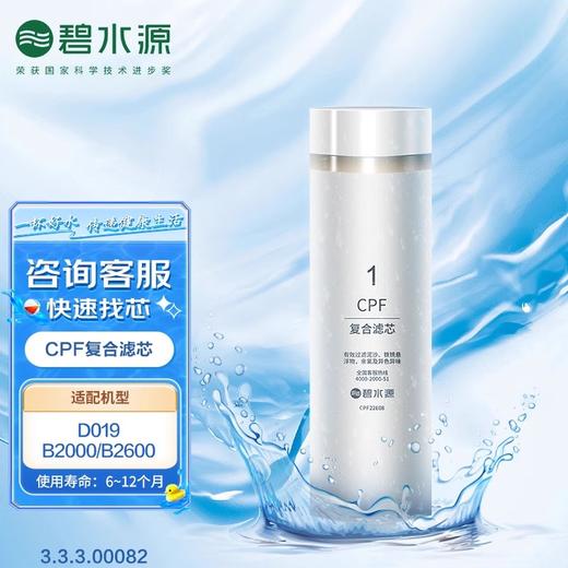 碧水源净水器滤芯 CPF DF滤芯 D019/B2000净水器滤芯 商品图0