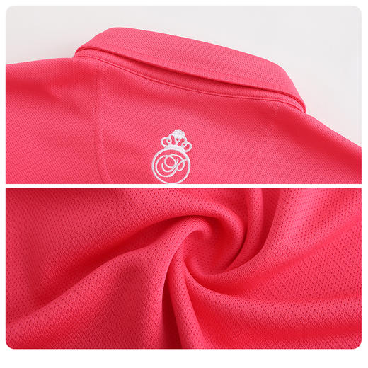 BNS-306A（PROSIMON高尔夫春夏女款纯色简约风POLO衫） 商品图4