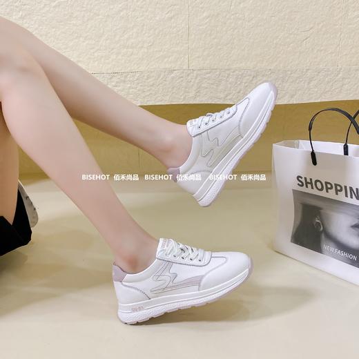 新品软底牛皮百搭舒适休闲女单鞋968B41533（W） 商品图5