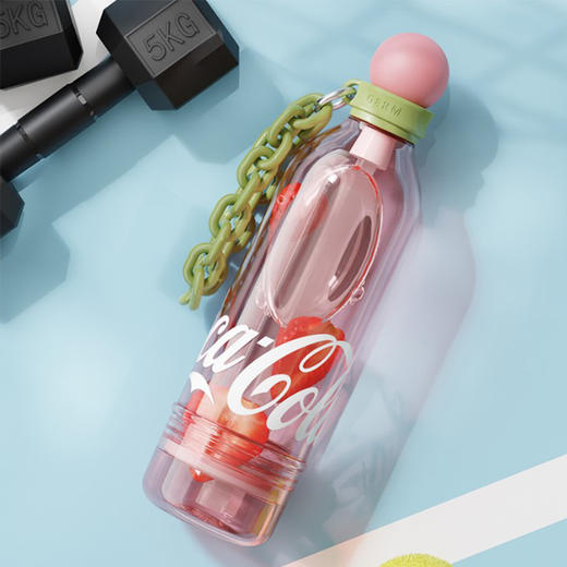 GE-CK23SS-S50系列 可口可乐联名款泡泡运动水壶 商品图0