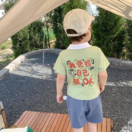 男童polo衫夏季薄款宝宝短袖上衣小童韩版套头衫夏装半袖儿童衬衫 商品图3