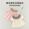 女童衬衫夏季薄款中国风娃娃衫宝宝碎花翻领上衣夏装儿童娃娃衣夏 商品缩略图1