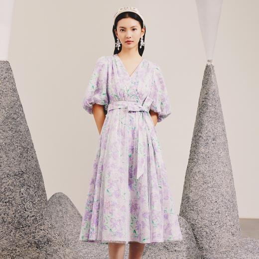 MAXRIENY | 【早鸟超前购】MAXRINEY紫罗兰茶歇裙2023春季新款甜美(货号:MC88DR012F70) 商品图1