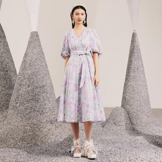 MAXRIENY | 【早鸟超前购】MAXRINEY紫罗兰茶歇裙2023春季新款甜美(货号:MC88DR012F70) 商品图0