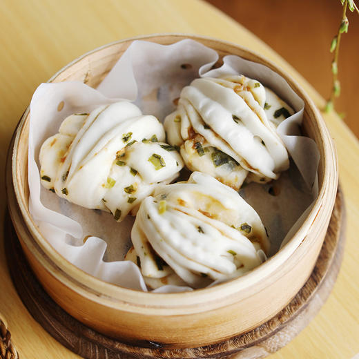 山子家小岛香葱和肉肉花卷 早餐速食 顺丰直达 商品图0