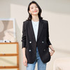 【时尚潮流】罗蒙女士西服后摆开叉简约休闲大众日常西服外套女 商品缩略图4
