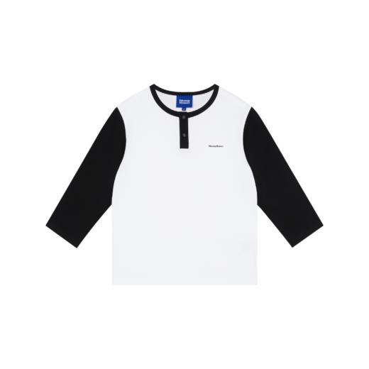 WassupHouse 女款半开襟七分袖T恤 商品图6