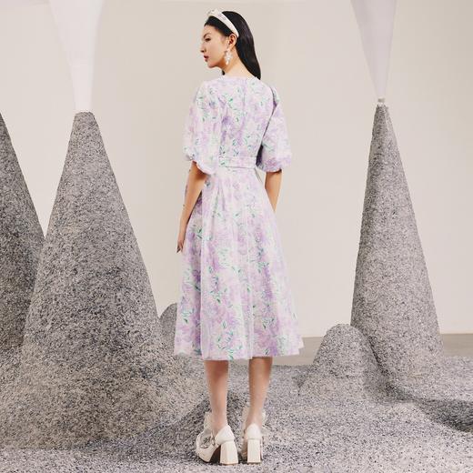 MAXRIENY | 【早鸟超前购】MAXRINEY紫罗兰茶歇裙2023春季新款甜美(货号:MC88DR012F70) 商品图3