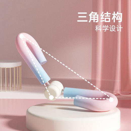 「全新升级款！电子计数」家用盆底肌训练器 提臀廋腿夹腿器瑜伽健身器材瘦大腿美腿夹健康训练 商品图1