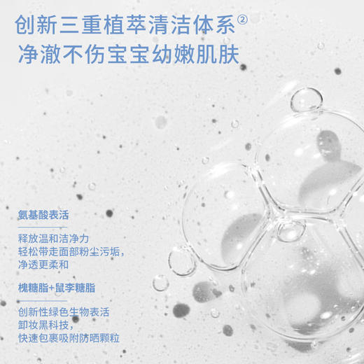 【积分当钱花 至高立省25%】儿童云朵温和净澈洁面乳 洗面奶100ml 商品图1