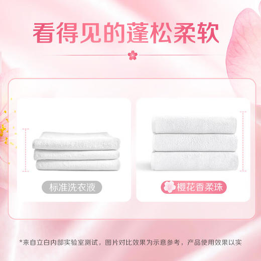 立白洗衣凝珠三合一52颗 樱花味持久留香 洁净柔顺护衣 浓缩洗衣液 洗衣珠 洗衣球 留香珠 15分钟快洗无残留 商品图2