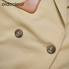 oldcolour中长款风衣春季新款英伦风高级休闲宽松外套女P11047413 商品缩略图4