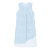 SELFWHO天空蓝无袖连衣裙2024新款夏季茶歇法式小众设计感A字裙子 商品缩略图4