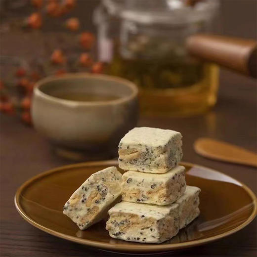 豆叔原味芝麻味榴莲味豆花酥  纯素食小吃网红休闲食品追剧小零食 商品图3