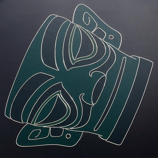 子佩集纯手工制作三星堆系列银花丝珐琅掐丝挂画(含框 手工定制预售 20天出货)大师工坊原创设计2403 商品图6