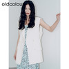 oldcolour西装马夹背心2023春季高级感气质中长款坎肩女P12032210 商品缩略图0