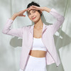 Leorrey/乐拉原纱防紫外线一体织高透气凉感运动连帽防晒衣外套 商品缩略图0