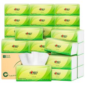 心相印 亲肤柔厚面巾纸 亲柔肤 不掉屑 加厚加重